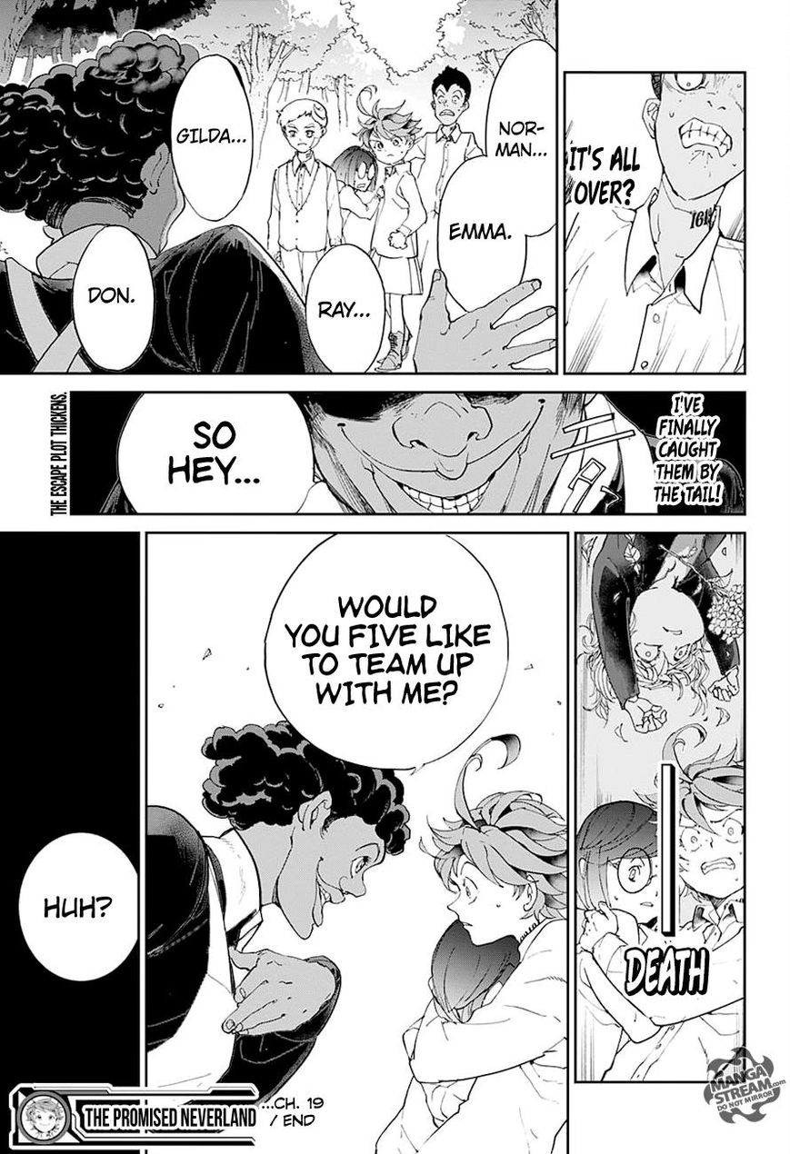 The Promised Neverland chapter 19 page 18