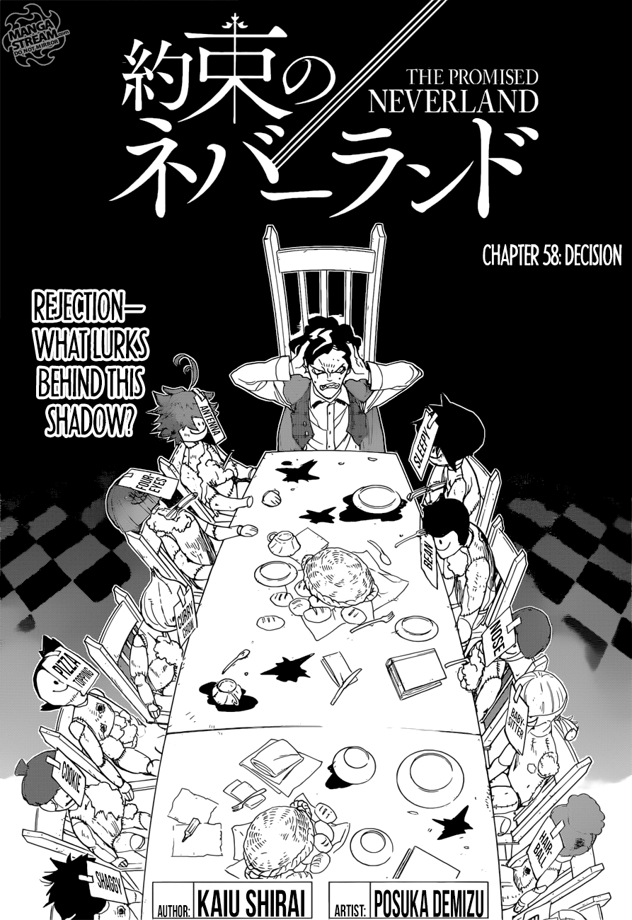 The Promised Neverland chapter 58 page 4