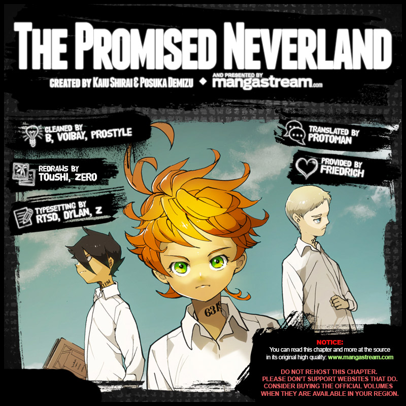 The Promised Neverland chapter 67 page 1