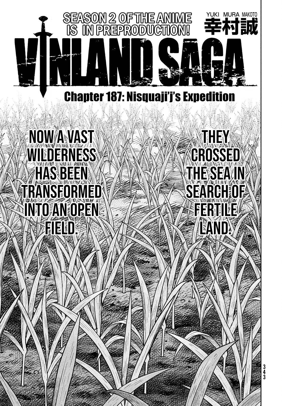 Vinland Saga chapter 187 page 2