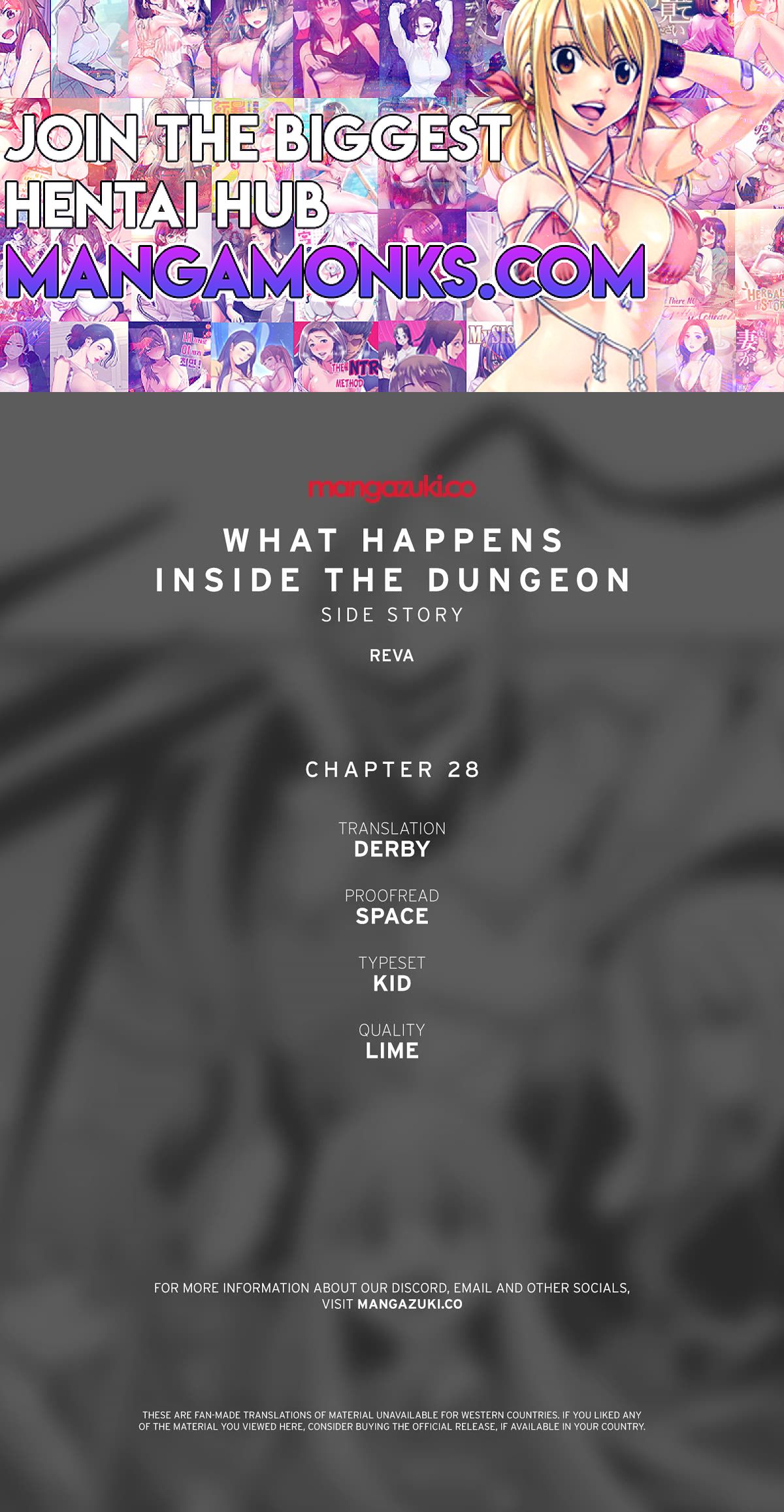 What Happens Inside the Dungeon chapter 138 page 1