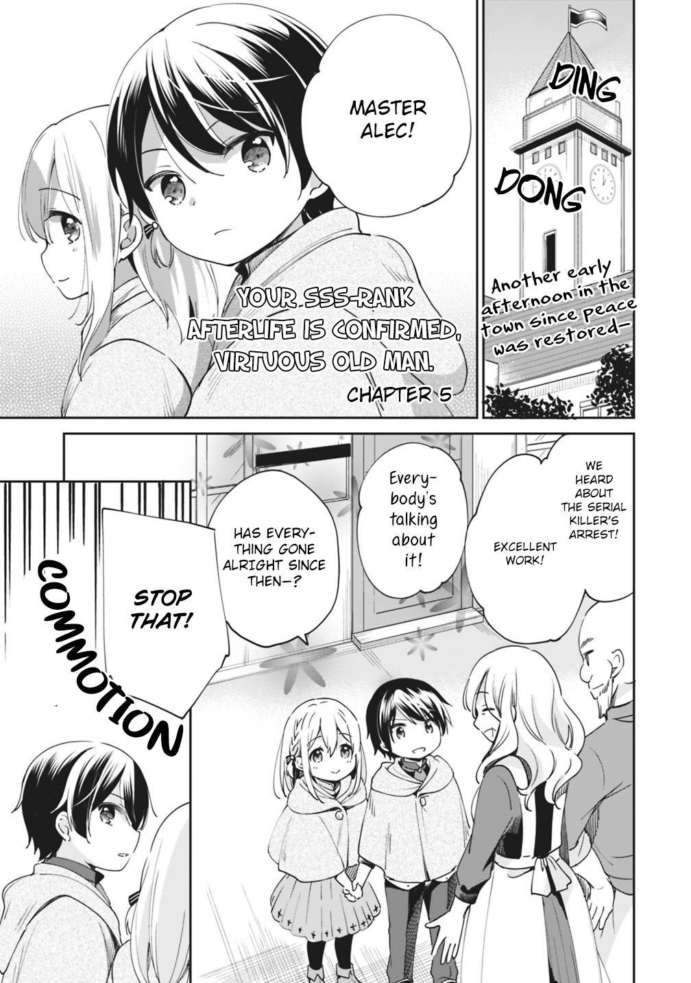 Zennin Ossan, Umarekawattara SSS Rank Jinsei ga Kakutei Shita chapter 5 page 1