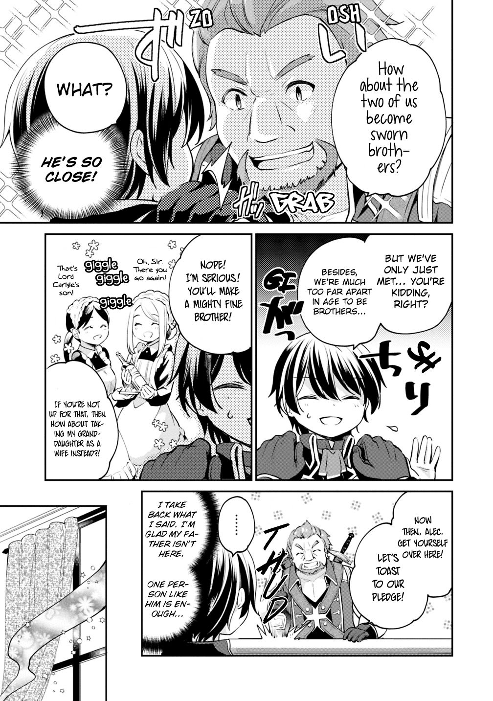 Zennin Ossan, Umarekawattara SSS Rank Jinsei ga Kakutei Shita chapter 7 page 5